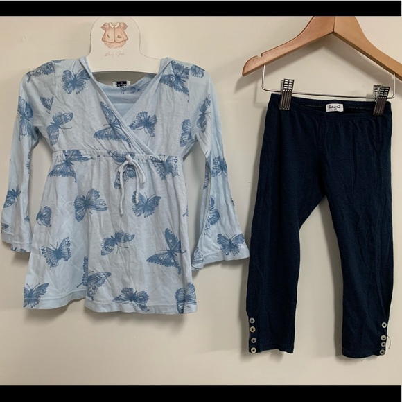 Splendid cotton tunic and legging set - Picture 4 of 7